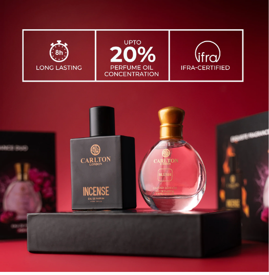 Exquisite Fragrance Duo - Incense Men 50Ml & Blush Women 30Ml Gift Set - Image 2