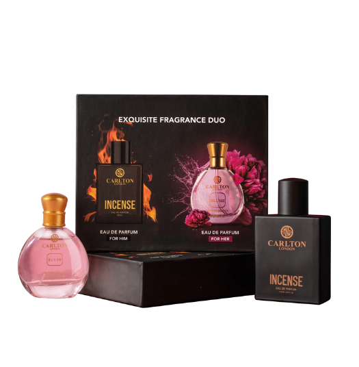 Exquisite Fragrance Duo - Incense Men 50Ml & Blush Women 30Ml Gift Set