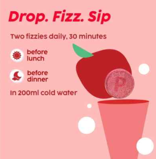 L-Carnitine Apple Cider Vinegar Effervescent: Helps turn fat into energy - Image 3