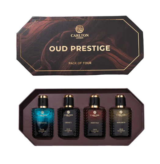 Oud Prestige Luxury Men Perfume Gift (Set Of 4 - 30ml Each) - Image 2