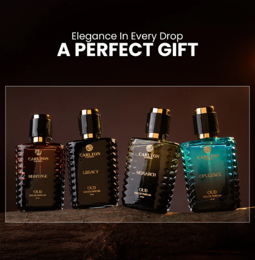Oud Prestige Luxury Men Perfume Gift (Set Of 4 - 30ml Each) - Image 4