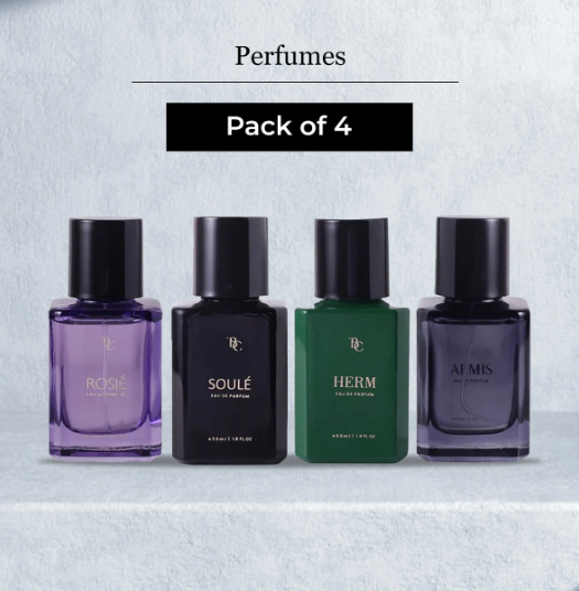 Pack Of 4 Perfumes (Rosié, Herm, Soulé, Armis)