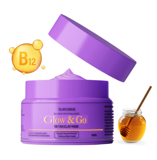 Clay Mask Combo with Dessert Drip Lip Oil/ Lip Gloss - Image 3